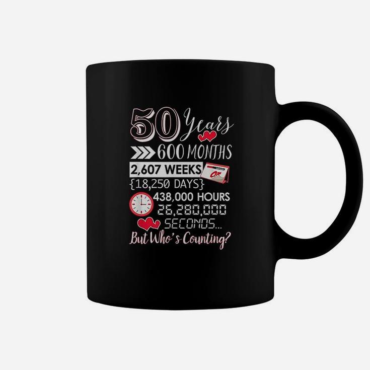 50th Wedding Anniversary Gift For Couple 50 Year Anniversary Coffee Mug