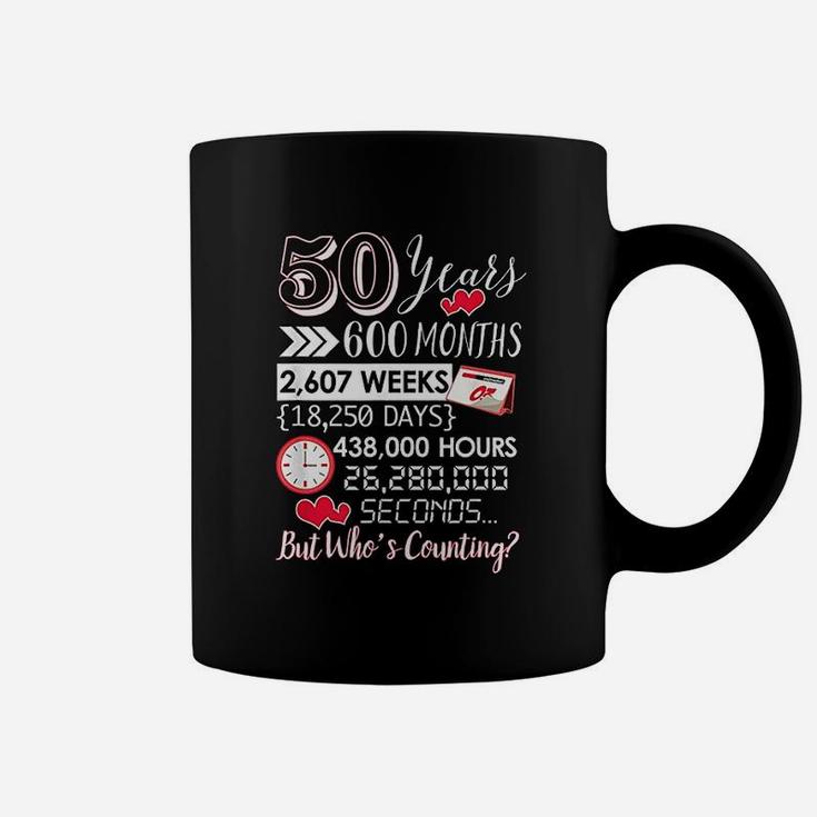 50th Wedding Anniversary Gift For Couple 50 Year Anniversary Coffee Mug