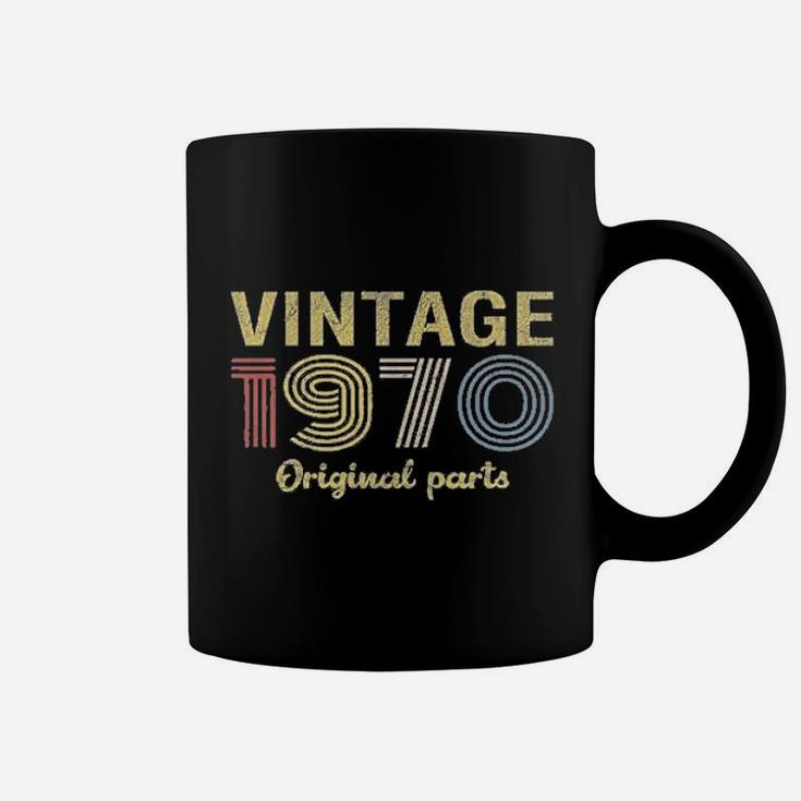 51st Birthday Gift Retro Birthday Vintage 1970 Original Parts Coffee Mug