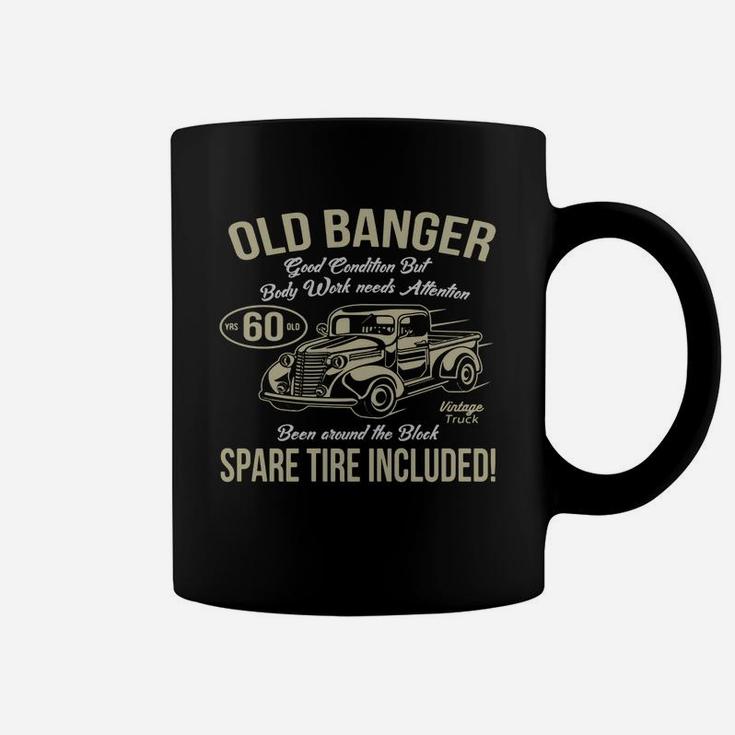 60th Birthday T-shirt Vintage Old Banger 60 Years Old Gift  Coffee Mug