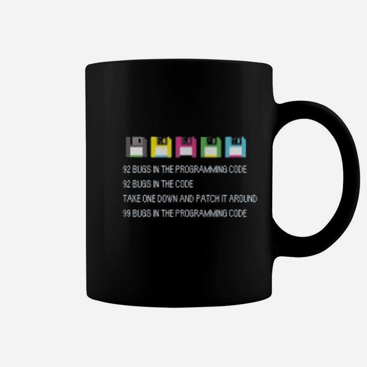 92 Bugs In The Programming Code For Coder Or Programmer Coffee Mug ...