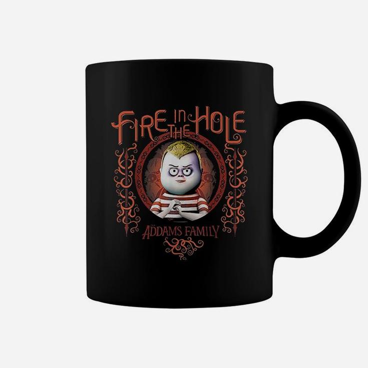Addams Family Pugsley Addams Fire In The Hole Portrait Coffee Mug - Seseable