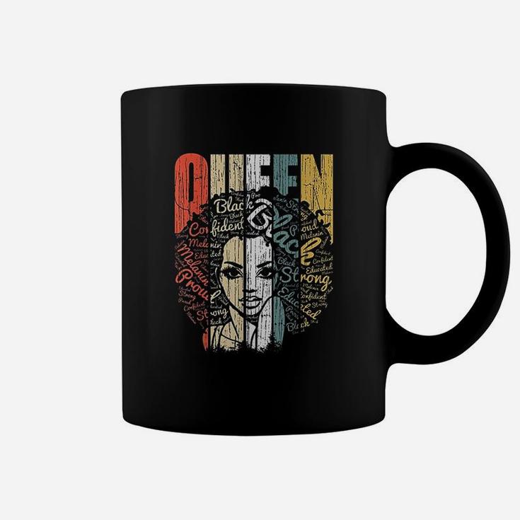 African American Educated Strong Black Woman Queen Coffee Mug | Seseable