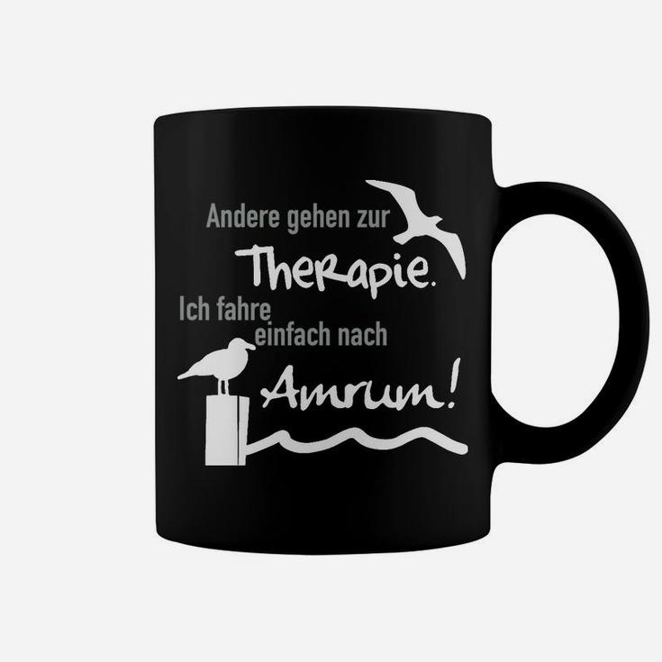 Amrum Insel Therapie Tassen, Lustiges Spruch Tee für Urlauber