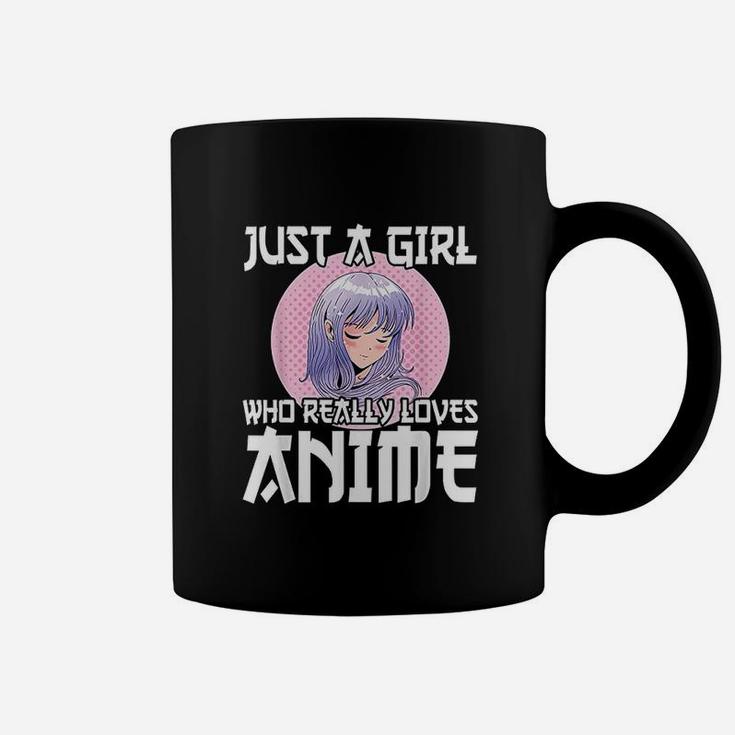 Anime Girl Gift Just A Girl Who Loves Anime Coffee Mug