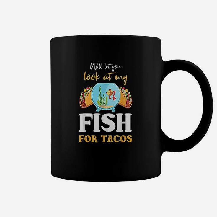 Aquarium Fish Lover Shirt Funny Taco Quote Aquarist Coffee Mug