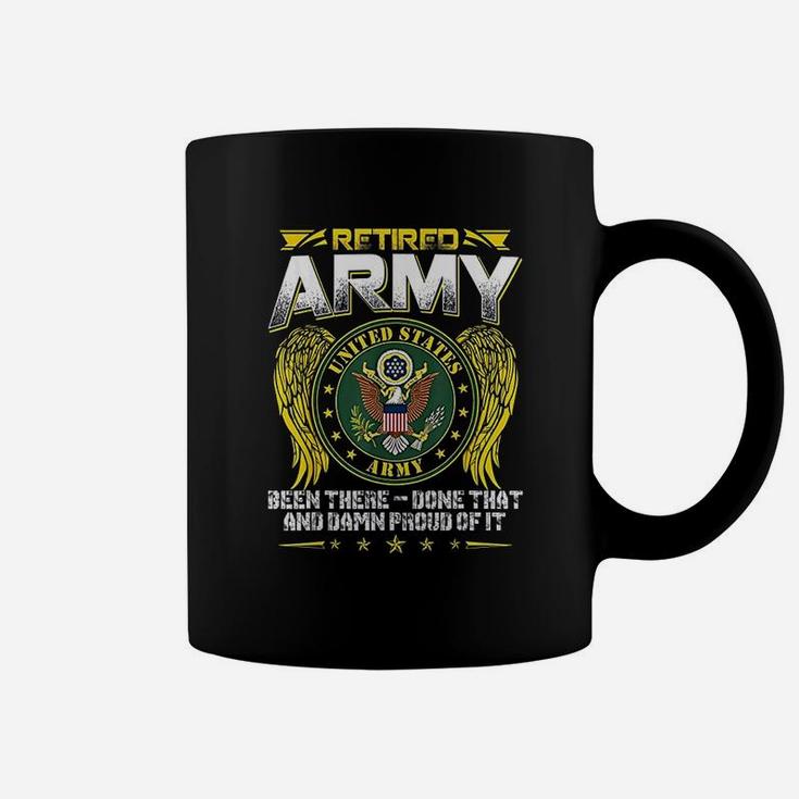 Army Retired Military Us Army Retirement Coffee Mug