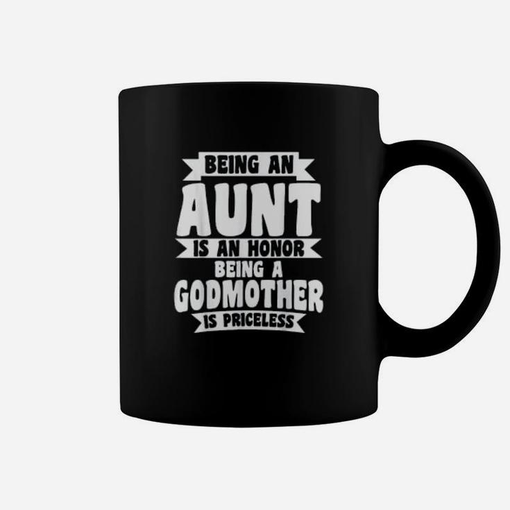 Aunt And Godmother Gifts For Aunts From Niece Coffee Mug
