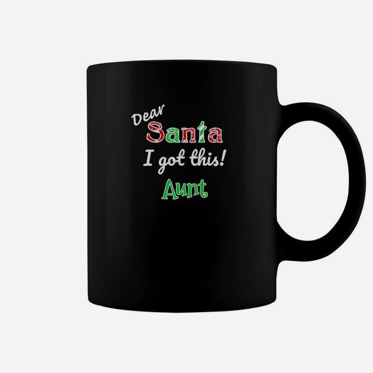 Aunt Elf Got This Santa Holiday Christmas Coffee Mug