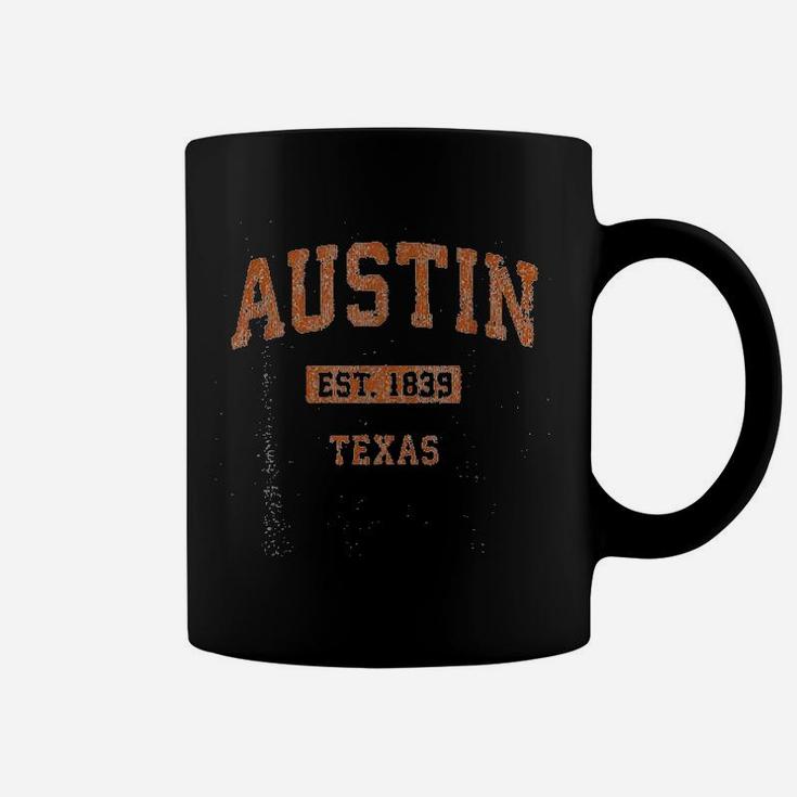 Austin Texas Tx Vintage Athletic Sports Coffee Mug