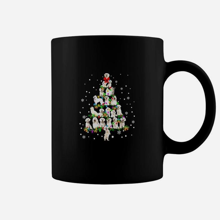 Awesome Cute Maltese Dog Christmas Tree Gift Decor Xmas Tree Shirt Coffee Mug