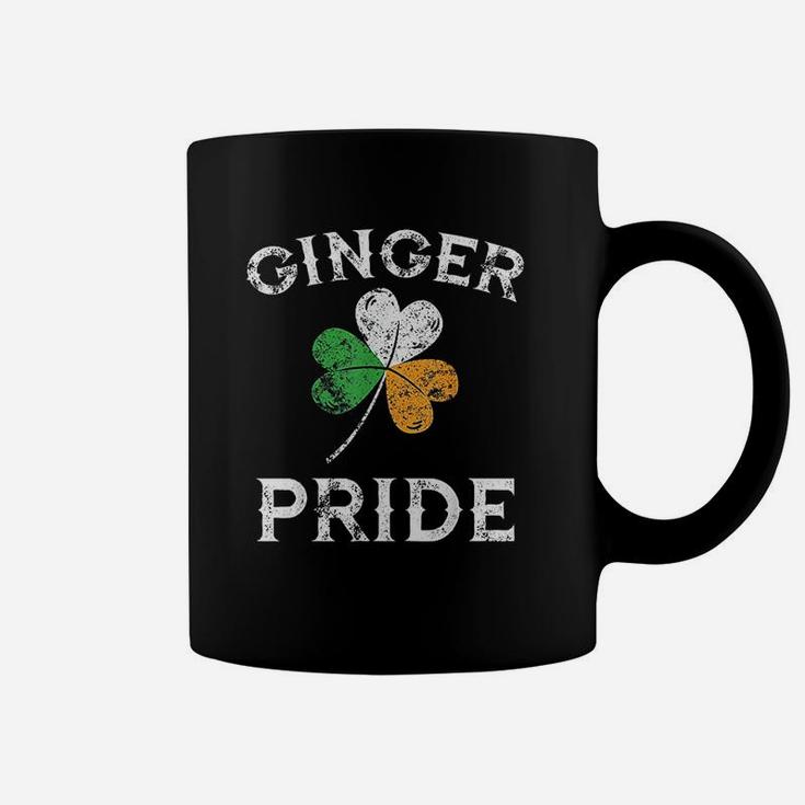 Awesome Ginger Pride St Patricks Day Irish Flag Clover Coffee Mug