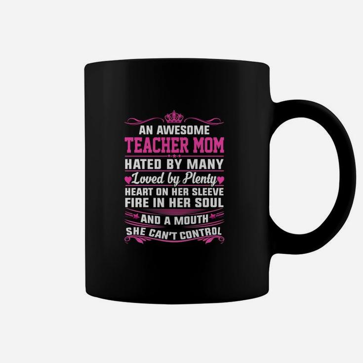 Awesome Teacher Mom Best Shirts For Women Coffee Mug
