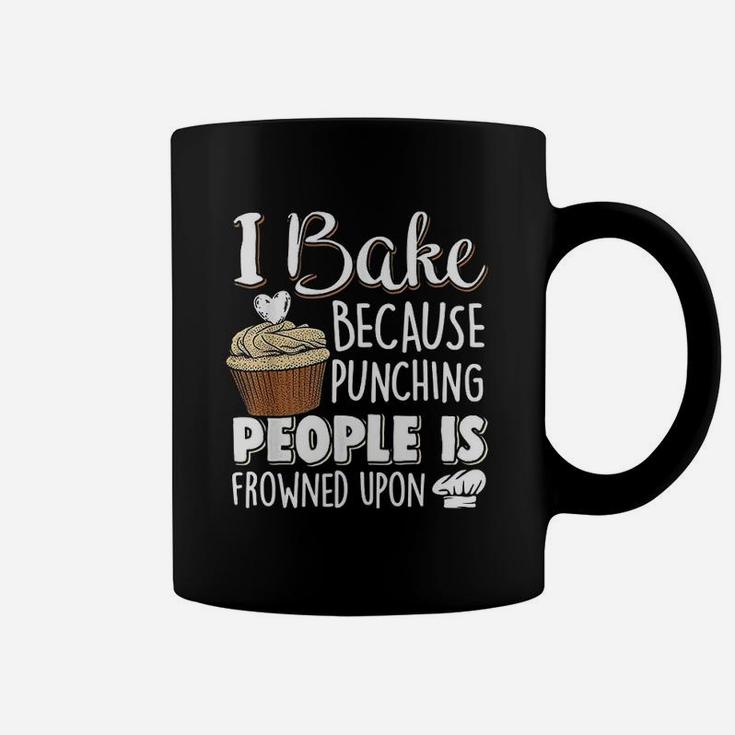 Baking Lover Punching People Baker And Cupcake Coffee Mug