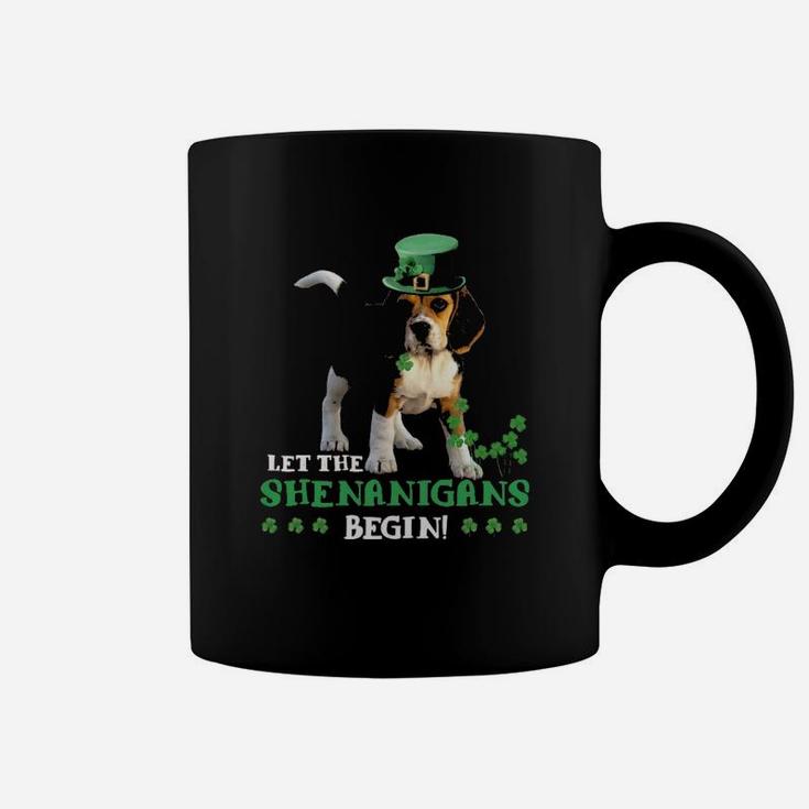 Beagle Let The Shenanigans Begins Beagle Mom Coffee Mug