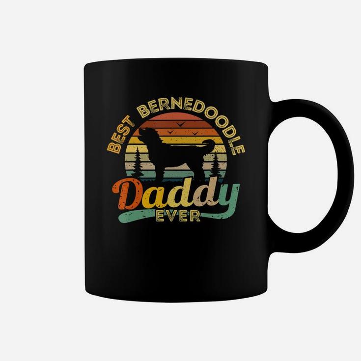 Bernedoodle Dad Shirt Best Daddy Dog Retro Vintage Gift Tee Coffee Mug