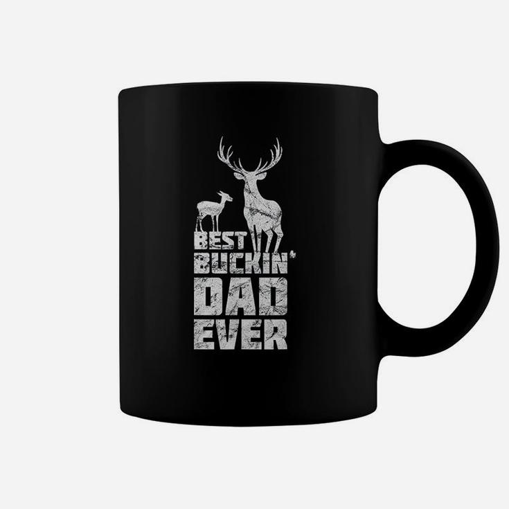 Best Buckin Dad Ever Gift Deer Hunting Father Coffee Mug
