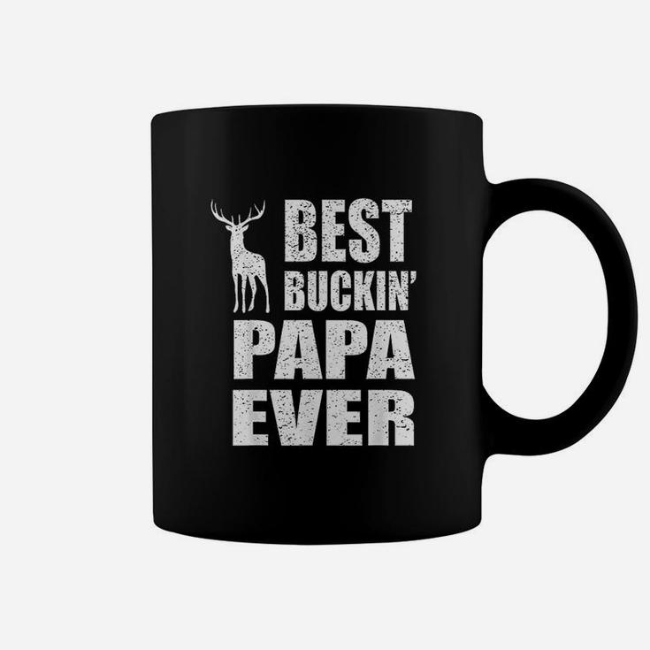 Best Buckin Papa Ever Deer Fathers Day Coffee Mug