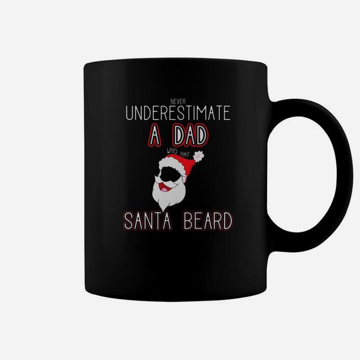 Best Christmas For A Dad With Santa Beard Coffee Mug