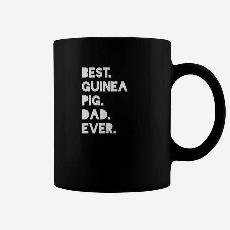 Best Guinea Pig Dad Funny Mens White Gif Coffee Mug