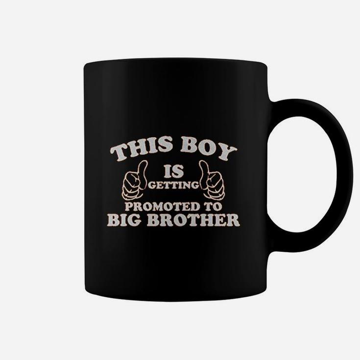Big Boys' This Boy Is Getting Promoted To Big Brother Youth Coffee Mug