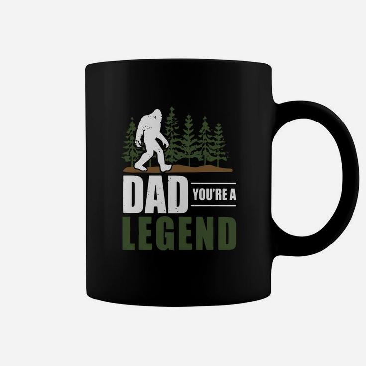 Big Foot Dad Youre A Legend Shirt Coffee Mug