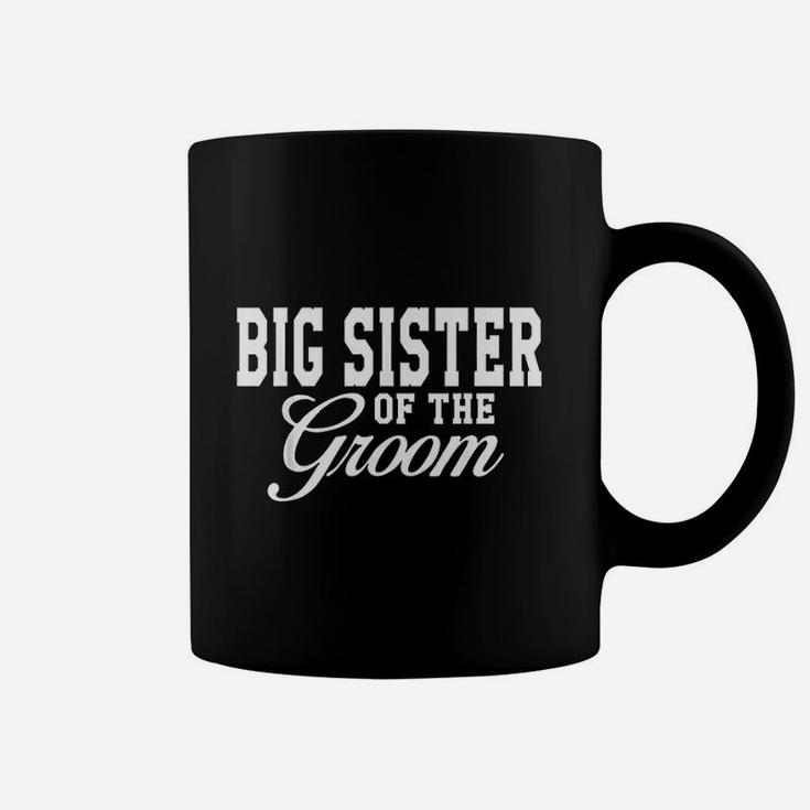 Big Sister Of The Groom Wedding Party Coffee Mug