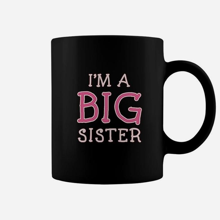 Big Sister Siblings Gift Im A Big Sister Coffee Mug
