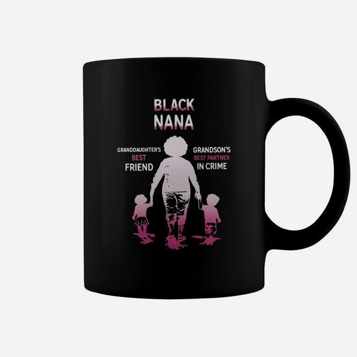 Black Month History Black Nana Grandchildren Best Friend Family Love Gift Coffee Mug