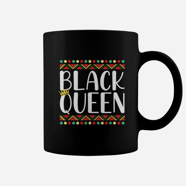 Black Queen African Roots Pride Women Black History Month Coffee Mug ...
