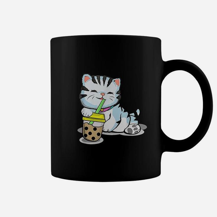 Boba Tea Cat Lover Kawaii Japanese Anime Coffee Mug