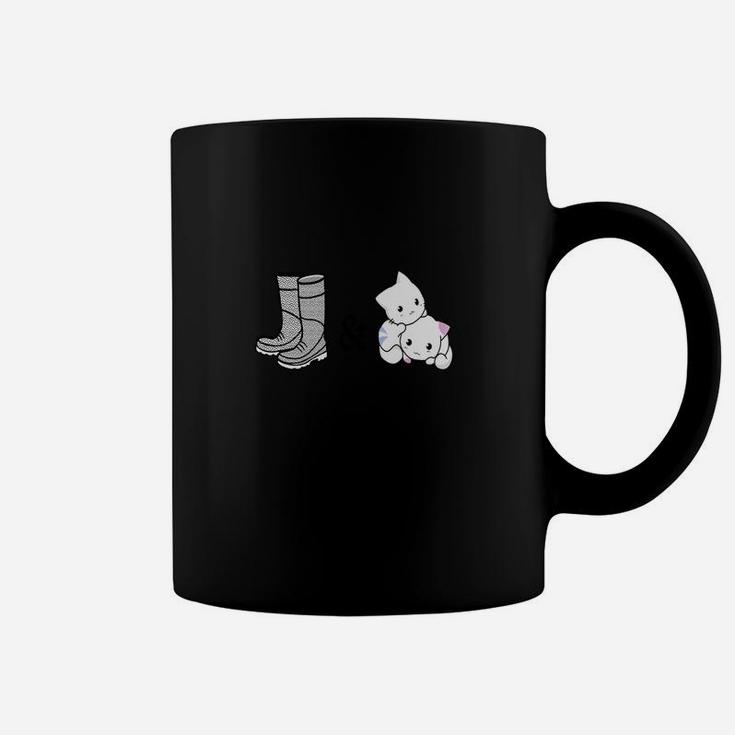 Boots And Cats Funny Beatboxing Coffee Mug