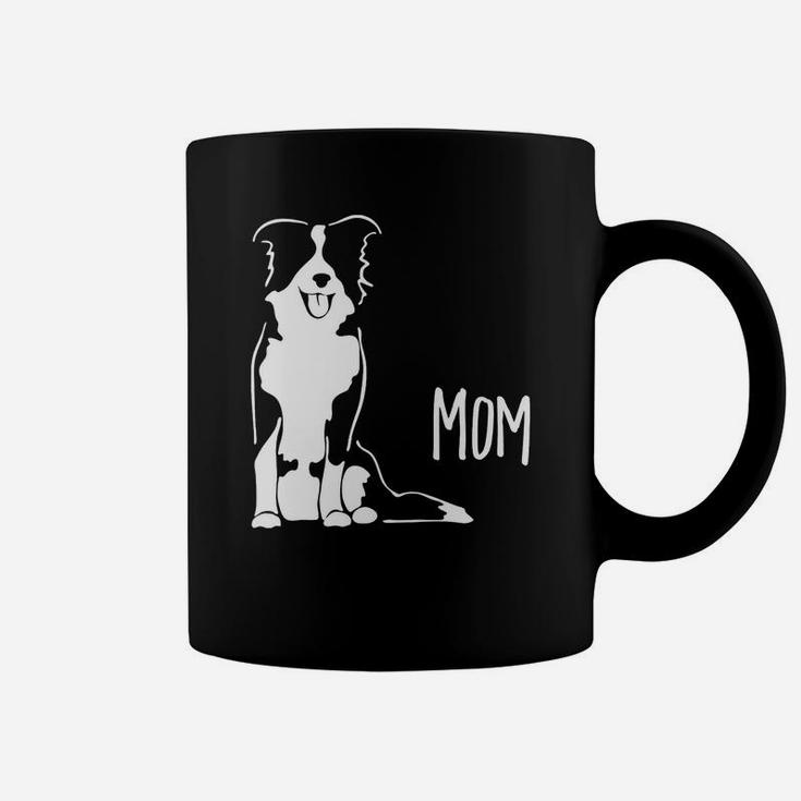 Border Collie Mom Dog Mom Happy Mothers Day Coffee Mug