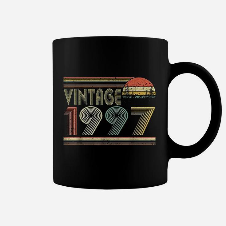 Born In 1997 Retro Vintage 25th Birthday Gifts 25 Years Old  Coffee Mug