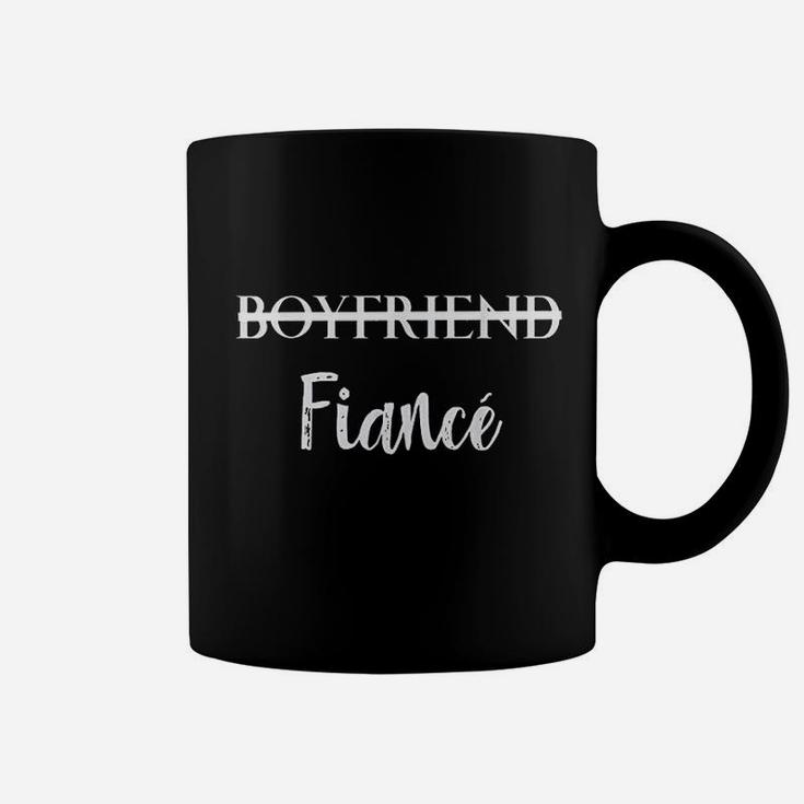 Boyfriend Fiance Engagement, best friend christmas gifts, birthday gifts for friend, gift for friend Coffee Mug