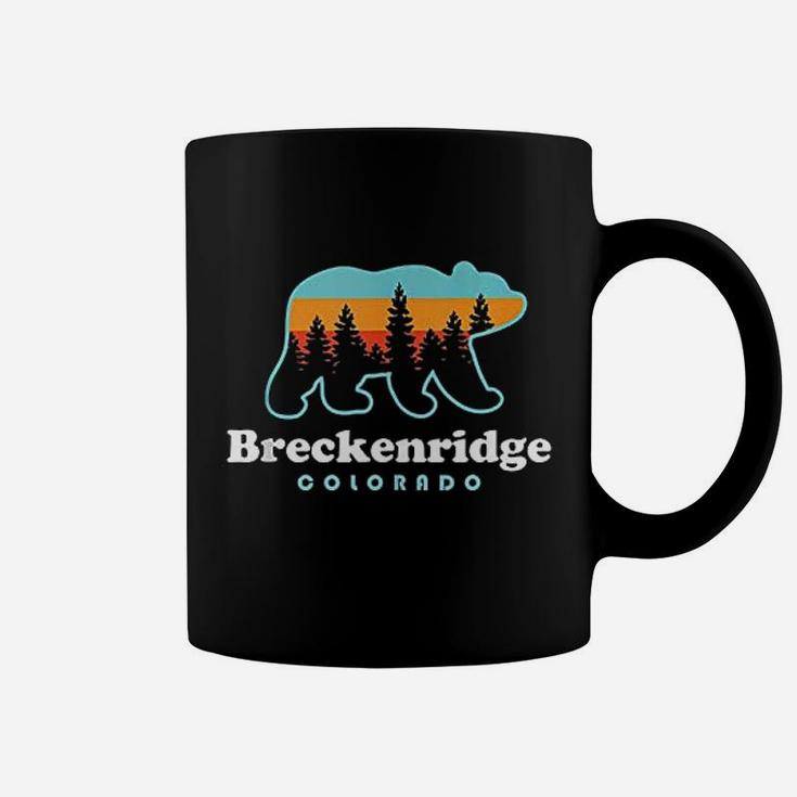 Breckenridge Colorado Bear Mountains Trees Coffee Mug
