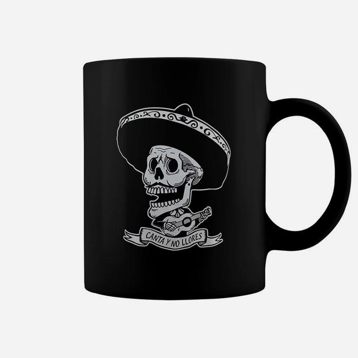 Canta Y No Llores Mexican Day Of The Dead Coffee Mug