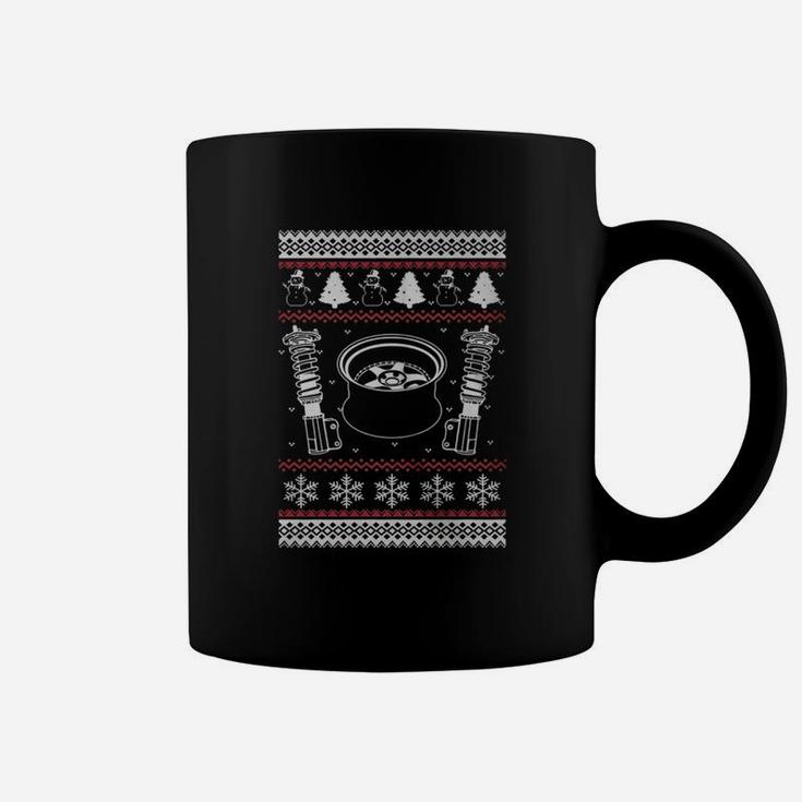 Car Parts Ugly Christmas Sweater Style T Shirt Xmas Jdm Coffee Mug