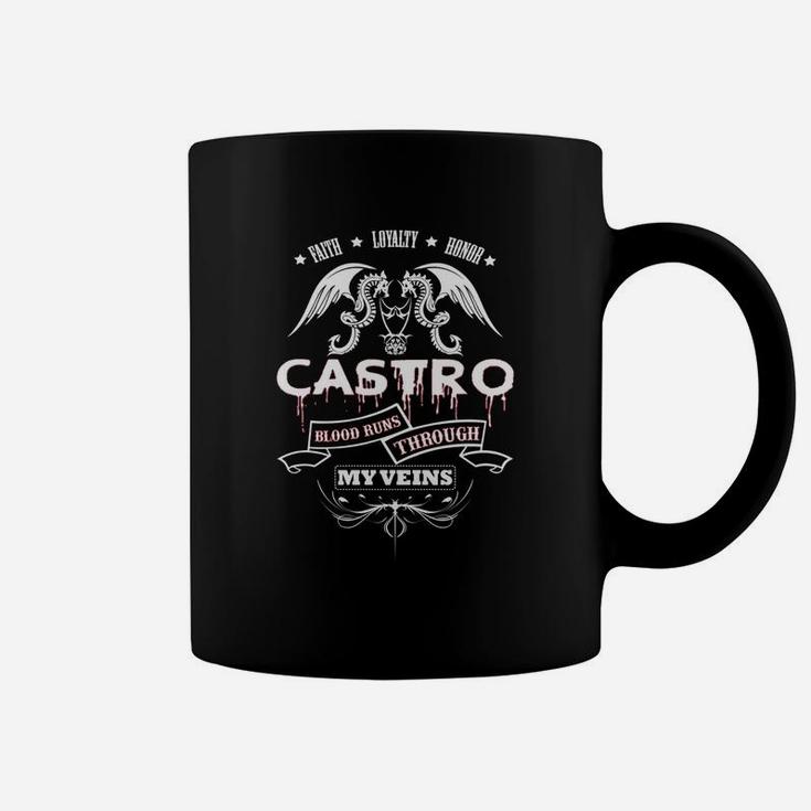 Castro Blood Runs Through My Veins - Tshirt For Castro Coffee Mug