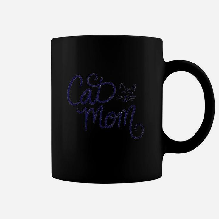 Cat Mom Art Coffee Mug