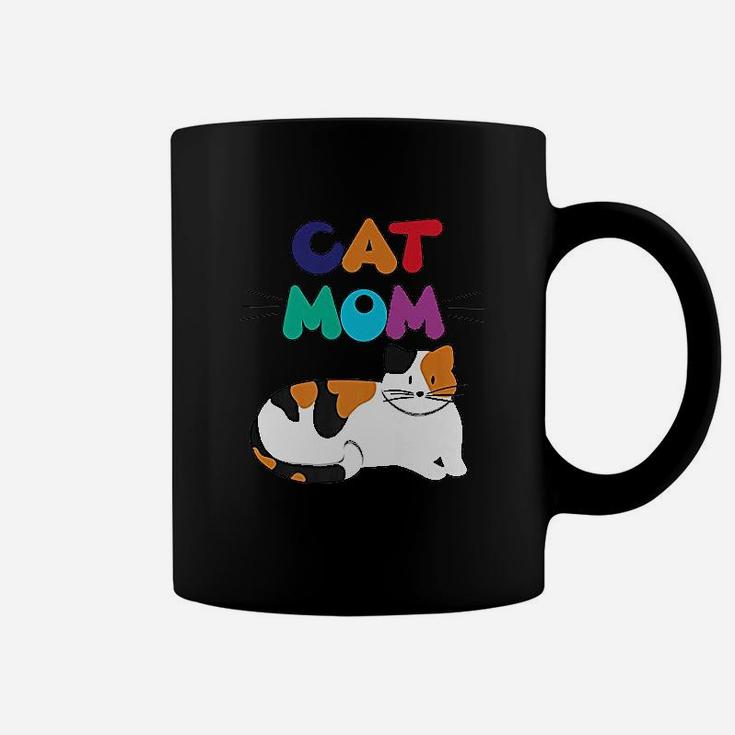Cat Mom Calico Cat Lover Coffee Mug