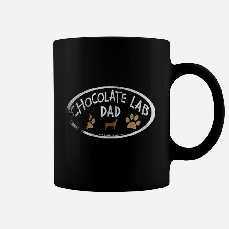 Chocolate Lab Dad Coffee Mug