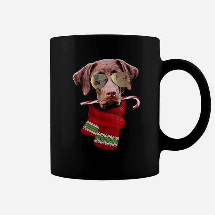 Chocolate Labrador Christmas Gift For Dog Lovers Sunglasses Coffee Mug