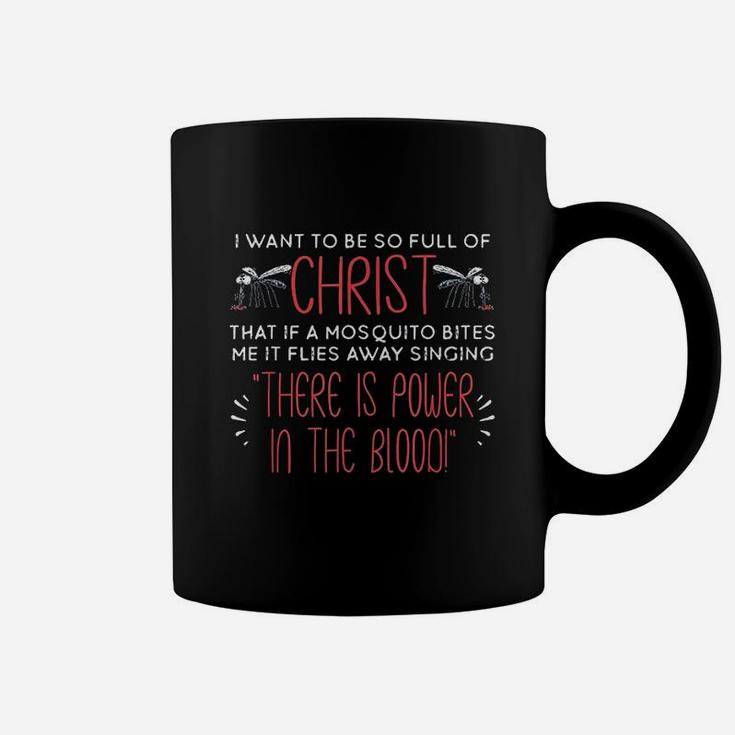 Christian Mosquito Joke Afunny Religious Christ Follower Coffee Mug