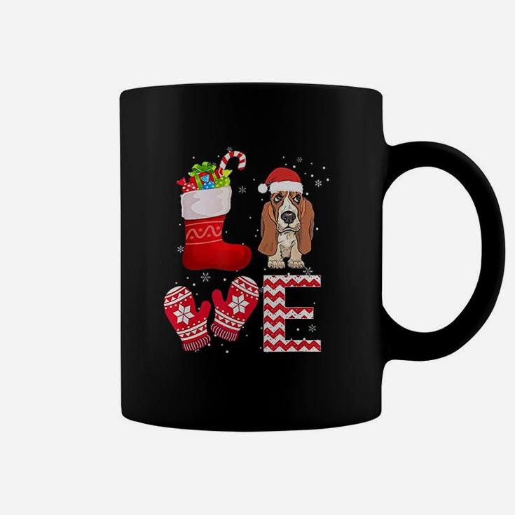 Christmas Basset Hound Lover Gifts Basset Hound Coffee Mug