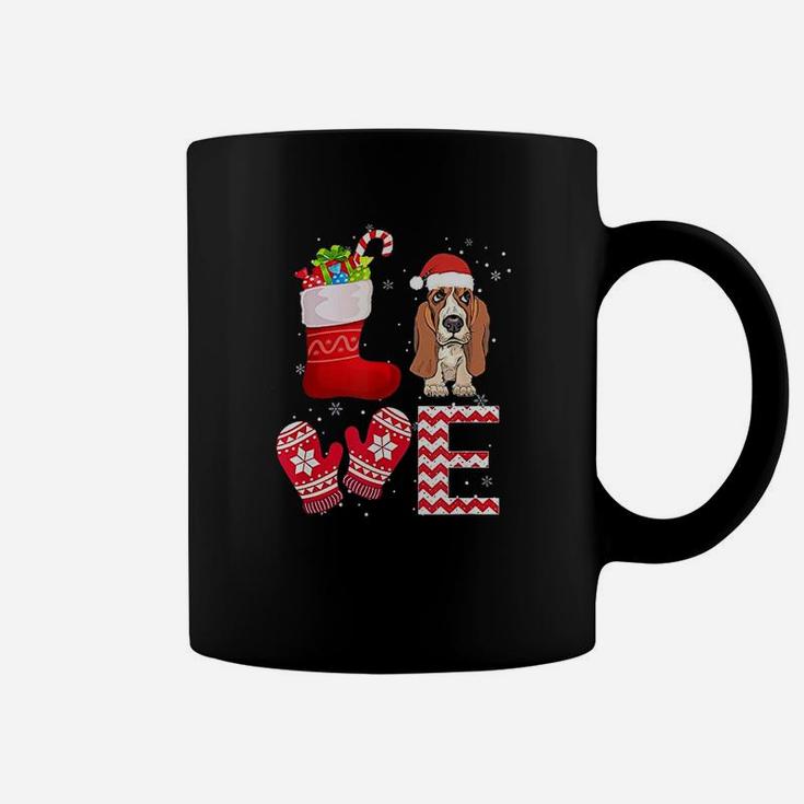 Christmas Basset Hound Lover Gifts Basset Hound Coffee Mug