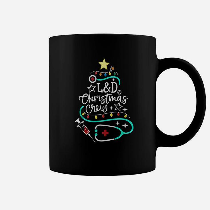 Christmas Crew Labor And Delivery Nurse Techs Secretary Coffee Mug