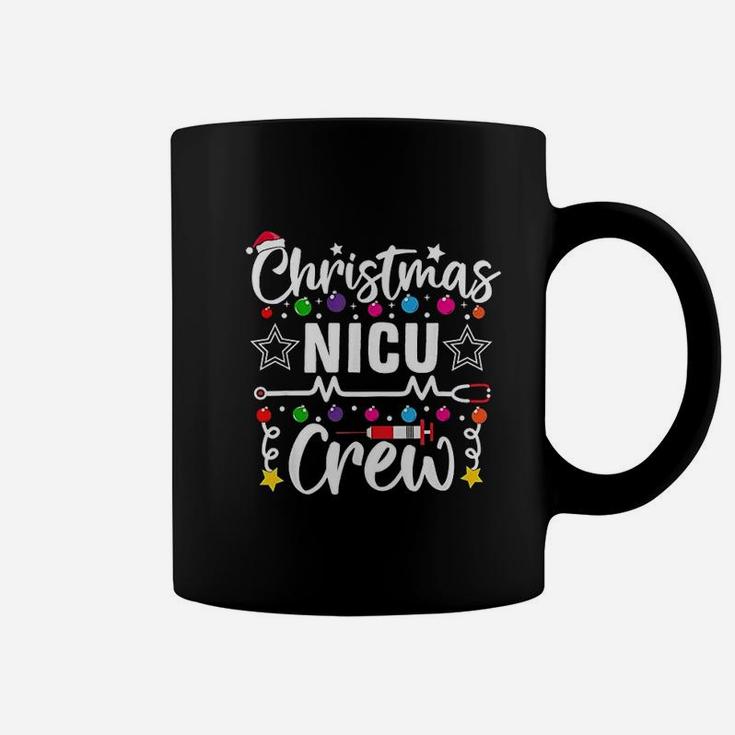 Christmas Nicu Crew Nurse Doctor Tech Neonatal Icu Squad Coffee Mug