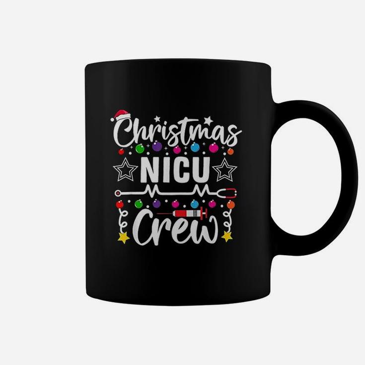 Christmas Nicu Crew Nurse Doctor Tech Neonatal Icu Squad Coffee Mug