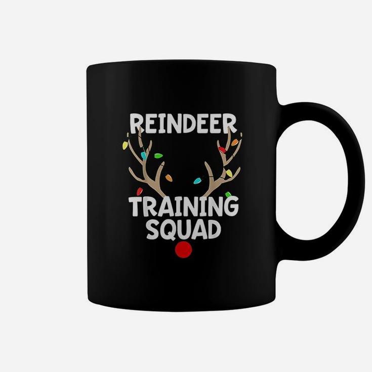 Christmas Running Reindeer Training Squad Matching Coffee Mug